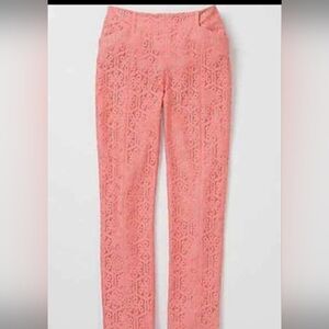 Lace Crop Slacks